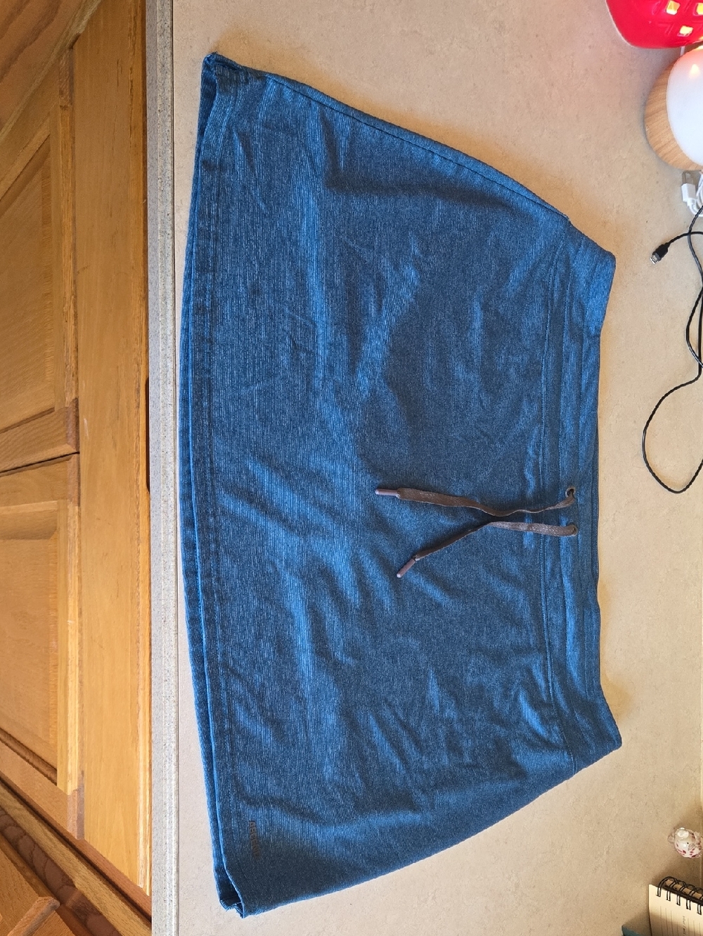 Ascend Teal Drawstring Skort